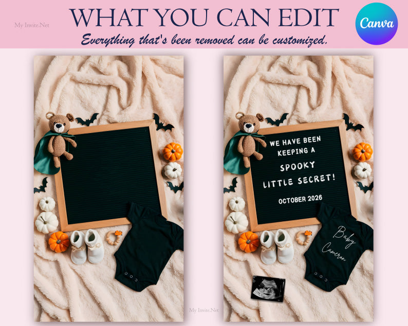 Halloween Pregnancy Announcement, WE HAVE BEEN KEEPING A SPOOKY LITTLE SECRET!,