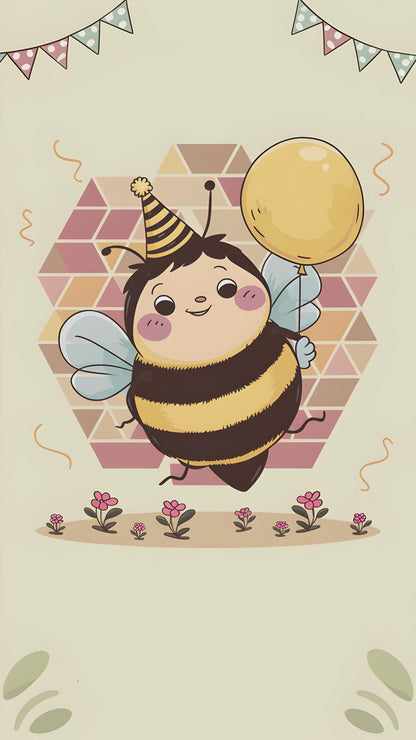 YOU'RE INVITED TO A BEE-UTIFUL BIRTHDAY BASH! - Video invitasion